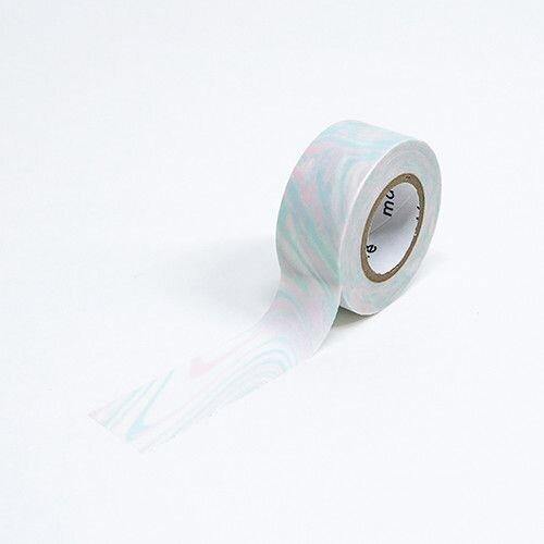 masté - Single Roll of Tape - Mint Marble - tactile sensibility